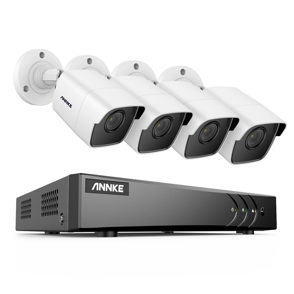 ANNK H.265+ 5MP Lite Ultra HD 8CH DVR Système de sécurité CCTV 8PCS Kit de surveillance vidéo extérieure 5MP EXIR Vision nocturne