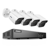 ANNK H.265+ 5MP Lite Ultra HD 8CH DVR Système de sécurité CCTV 8PCS Kit de surveillance vidéo extérieure 5MP EXIR Vision nocturne