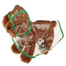 Pet Supplies Dog Raincoat Waterproof New Transparent Plastic Fashion Poncho Personalized Color Edge Costumes for Large Dogs