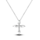 Silver Plated Women Link Chain Fine Necklace Fit Mini Dangle Charms DIY Fashion Pendant Collar - Lootquake