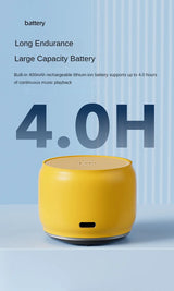 EWA A126 Bluetooth Speaker Mini Portable Aluminum Alloy Heavy Bass High Sound Quality Large Volume Indoor And Outdoor Speakers