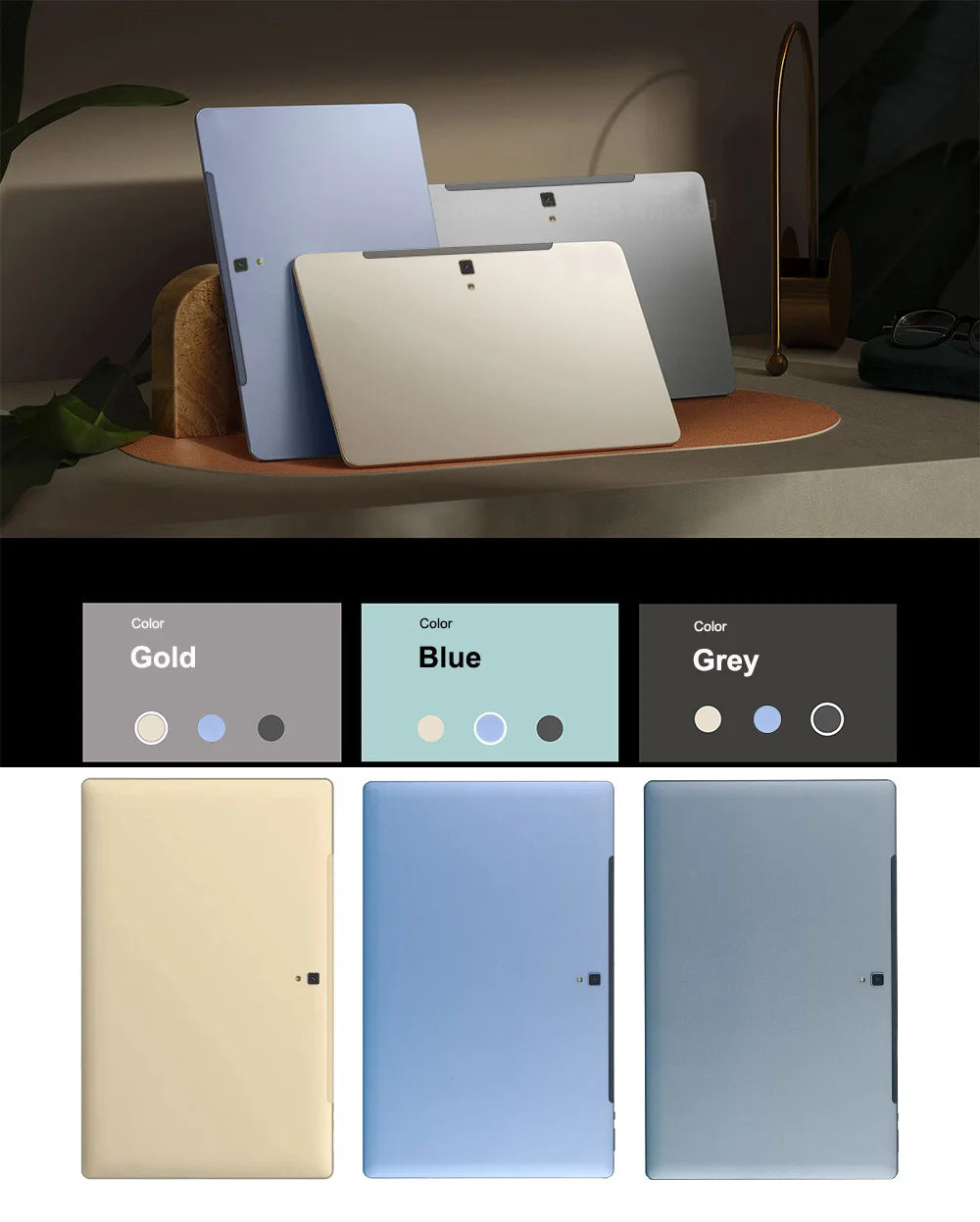 Tablette 14,1 pouces, version mondiale, non ouverte, Android 2025, 12 Go + 256 Go, 1920 x 1080, appels 4G, Wi-Fi 5G, 10 000 mAh