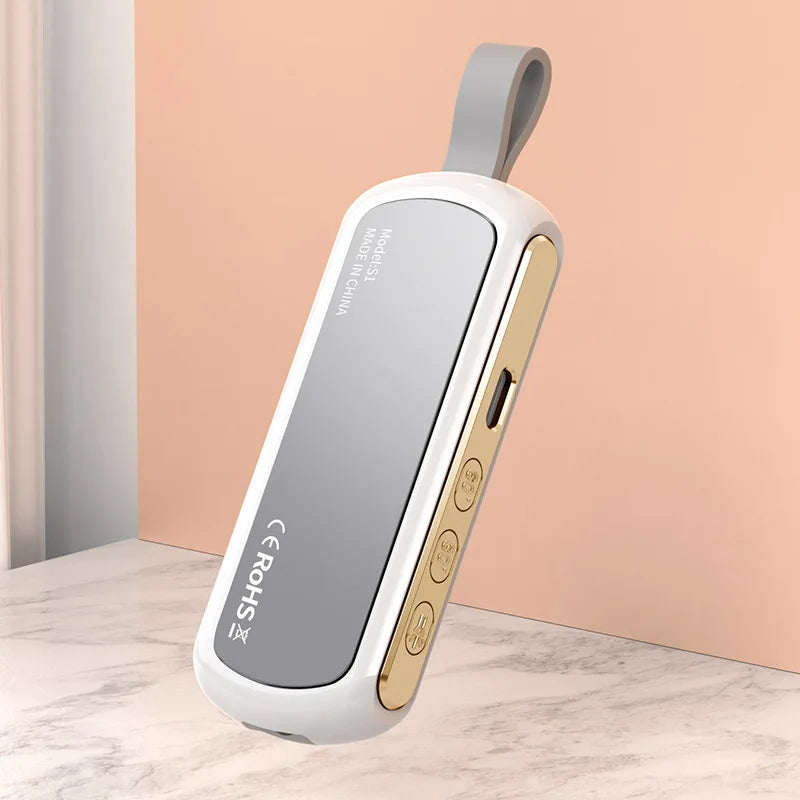 Altavoz Bluetooth 5.2 de conducción ósea con reducción de ruido para colocar debajo de la almohada, reproductor de música estéreo con linterna y ayuda para dormir.