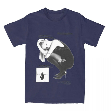 Mens T Shirt Ariana Grandes Eternal Sunshine Tracklist Album T-Shirts 2024 Music Tour Tee Shirt Casual Cotton Clothing Plus Size - Lootquake