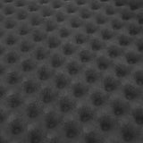 Mousse acoustique 100 x 50 cm pour isolation phonique des murs, des voitures, des studios