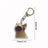 Funny Banana Cat Key Chain Creative Acrylic Happy Cats Schoolbag Pendant Bag Accessories DIY Mobile phone Lanyard Student Gift - Lootquake
