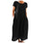 Spring Summer Woman Long Dress Office Lady Fshion Casual Loose Solid O-neck Short Sleeve Dresses For Women 2024 Female Robe - Lootquake