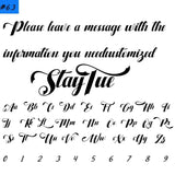 Custom Name Bangle for Women Stainless Steel Personalized Letter Adjustable Big Bangle Jewelry Girlfriend Gift Pulseira Feminina