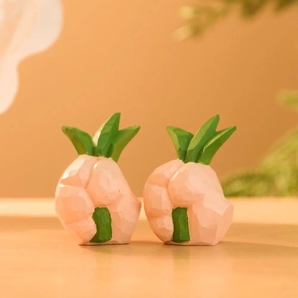 Home Decor Funny Grass Hand Statue Exquisite Artistic Holding Grass Sculpture Resin Hand Table Decor Unique Gift