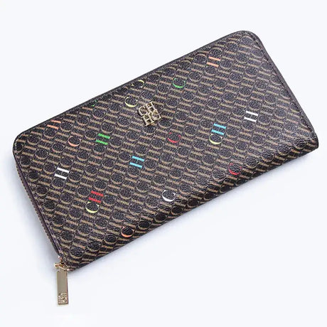 CH High Quality Luxury Women's Handbags Square Wallet Classic Vintage Folding Printed Monogrammed Design Design Fashion Premium - Lootquake