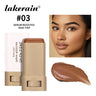 Base de maquillaje en barra, bálsamo, suero, potenciador del tono de la piel, base de maquillaje en barra, suave, voluminizador, alta cobertura, base de maquillaje en barra bronceadora de viaje.