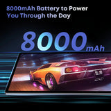 Nueva tableta Android 5G Pad Pro de 10,1 pulgadas con 8 GB de RAM, 512 GB de ROM, ocho núcleos, soporte para llamadas, tarjeta SIM dual, batería de 8000 mAh