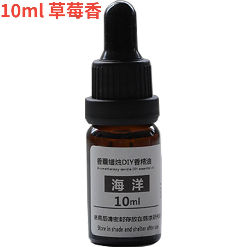 10ml Candle Scents Oil Soluble Essence DIY Aromatherapy Candle Essential Oil Handmade Soap Gypsum Expanded Fragrance Crystal