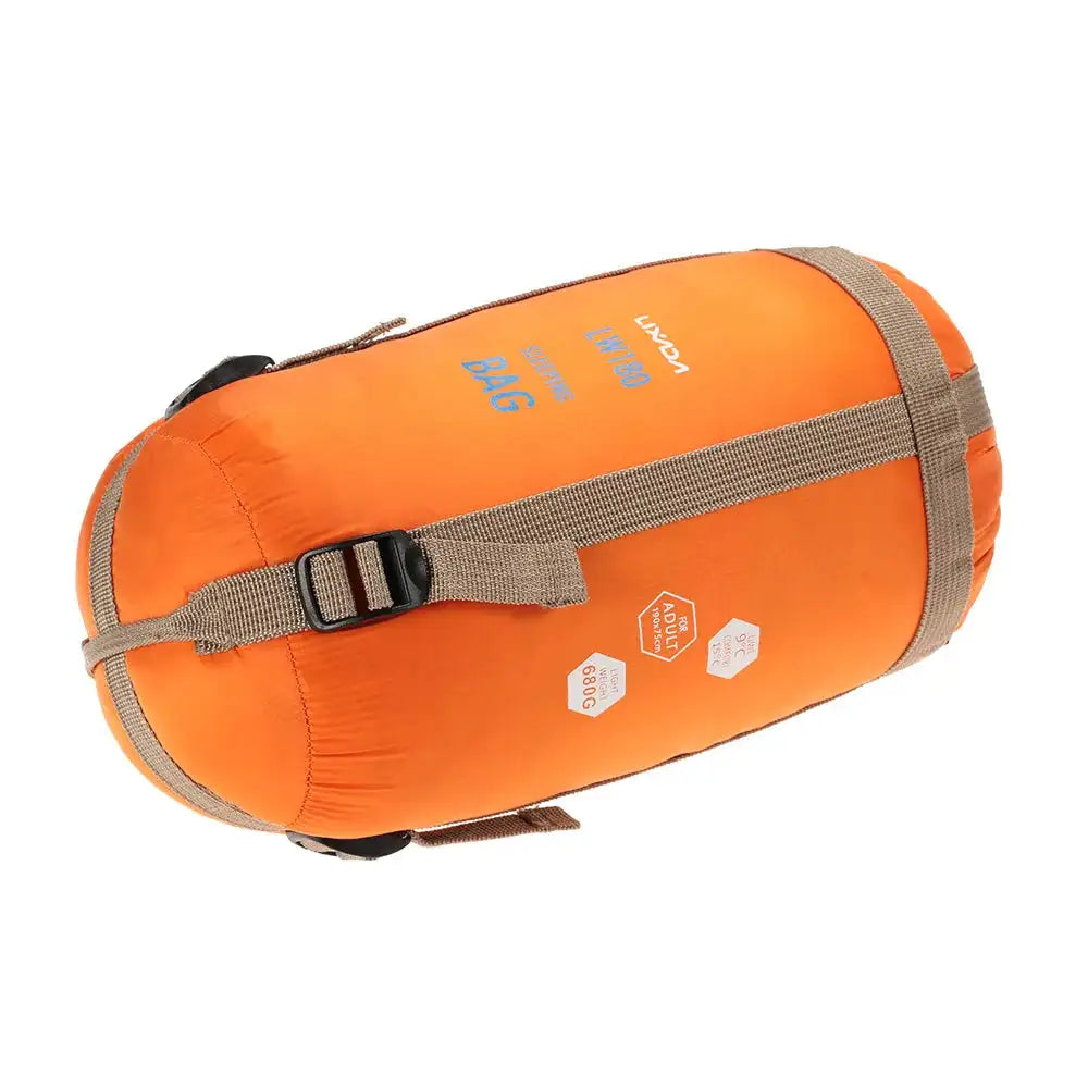 Saco de dormir portátil para exteriores Lixada de 190 x 75 cm, para acampar, viajar, senderismo, multifunción, ultraligero, 680 g, para mochileros.