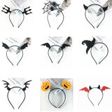 Halloween Costume Party Non-slip For Girls Devil Wings Pumpkin Animal Ears Women Hair Hoop Korean Hairbands Halloween Headband