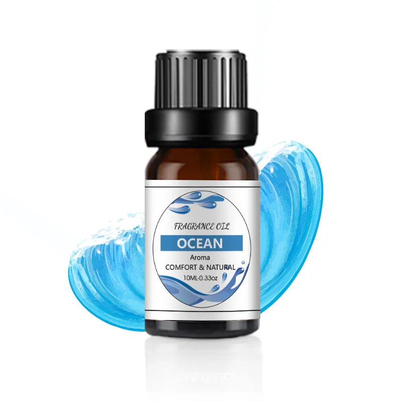 10ML Fragrance Oil Plant Making DIY 33 Flavor Aromatherapy Plaster Candle Soap Fragrance Oil for SPA Diffuser Sleep Humidifier