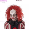 Halloween Horror Scary Clown Nightmere Party Creepy Killer Clown Cosplay Costume Red Wig Party Carnival Women Masquerade Outfit