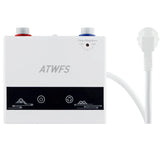 Calentador de agua instantáneo ATWFS de 220 V y 4600 W, calentador eléctrico portátil para baño, ducha y cocina.