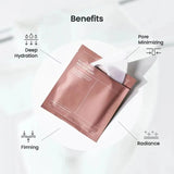 Mascarilla facial de biocolágeno que reduce los poros, hidratante profunda, nocturna, refrescante, iluminadora, cuidado de la piel coreano.