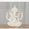 Estatua de elefante de Buda Ganesha de piedra arenisca, escultura hecha a mano, figura de elefante, accesorios de decoración del hogar