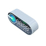 Altavoz Bluetooth inalámbrico silencioso, despertador RGB TWS, USB, LED, espejo, reloj digital FM, pantalla grande, decoración para sala de estar y oficina.