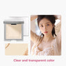 Waterproof powder with mirror, durable makeup, full face coverage, compact powder, cosmetics base, 3 colors
