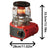 Outdoor Heater 1300W Portable Dual-Use Heating Stove Liquefied Gas Mini Tent Heater Grill Stove Tent Heater For Camping - Lootquake
