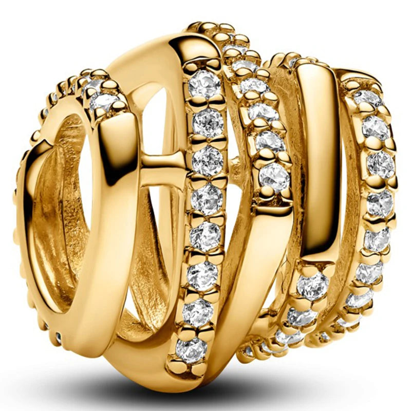 Colgante de plata 925 con forma de serpiente para San Valentín, ideal para pulseras originales de plata de ley 925 para mujer, regalo de joyería DIY.