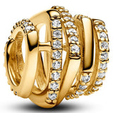 Colgante de plata 925 con forma de serpiente para San Valentín, ideal para pulseras originales de plata de ley 925 para mujer, regalo de joyería DIY.