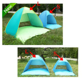 Tienda de campaña automática emergente para playa Lixada, ligera, para exteriores, con protección UV, para acampar y pescar, refugio solar tipo cabaña