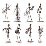 Musical Man Statue Musician Tabletop Figurine for Tabletop Spring Office