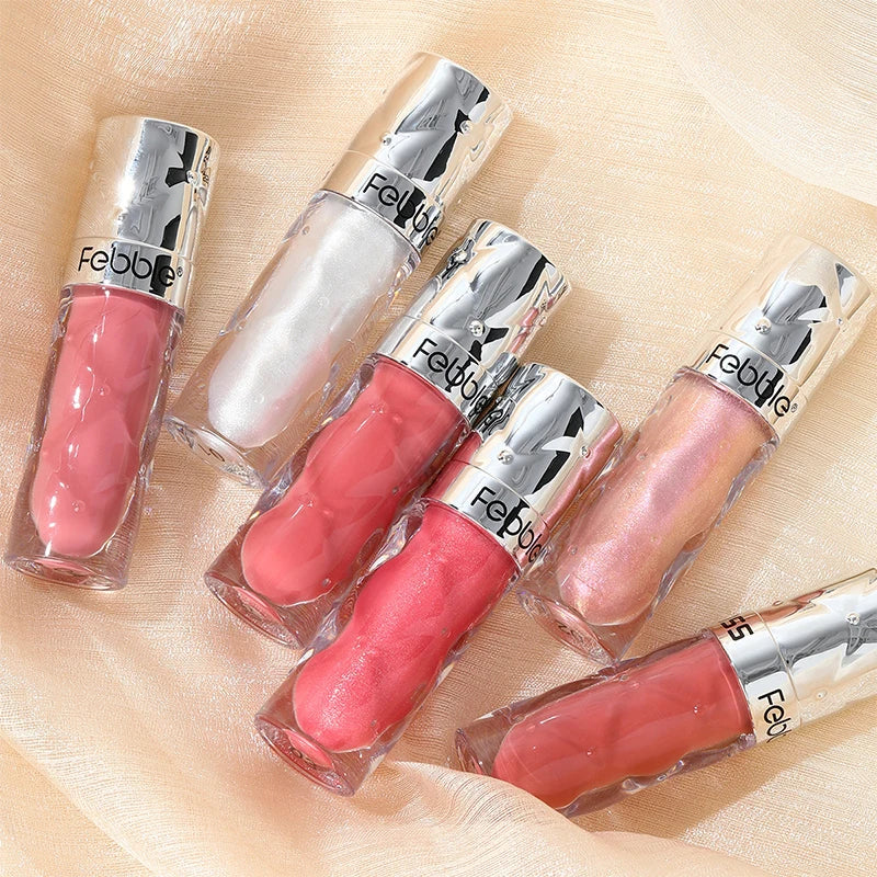 Glitter Lip Gloss Plumping Lips Glaze Mirror Flash Glossy Lipstick For Women Sexy Long Lasting Waterproof Diamond Lips Makeup