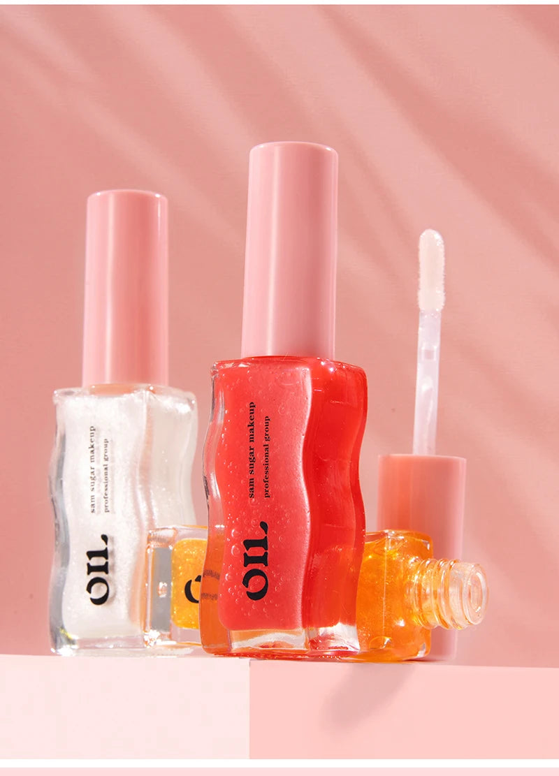 Huile à lèvres Water Light Honey Essence, hydratante longue durée, fruitée et scintillante, gelée, réduit les rides des lèvres, rouge à lèvres liquide, brillant, maquillage