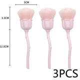 Rose-shaped Soft Brush For Manicure Nail Art Dust Brush Nail Dust Brush Gel Polish Dust Cleaning Nail Brushes Tool Nail Supplies