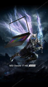 2024 MSI Sword 17 HX Laptop 17 Inch 2.5K QHD 240Hz IPS Screen Netbook i7-14700HX 16GB 1TB SSD RTX4060 Gaming Notebook Computer - Lootquake