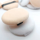 Makeup Puffs for Flawless Foundation Application - Portable and Reusable Sponge for Liquid, Cream, and Powder