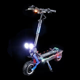 Halo Knight T108Pro - Patinete eléctrico para adultos (60 V, 6000 W, 38,4 Ah, todoterreno, 95 km/h, plegable, potente)