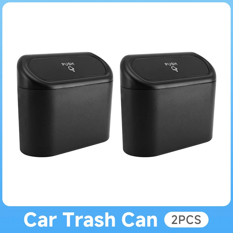 Universal Car Garbage Bin For Skoda Octavia 2 3 A5 A7 Fabia MK1 MK2 MK3 Superb 2 Kodiaq Rapid Roomster Sedan Combi Accessories