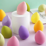 1pcs cosmetic powder puff soft and smooth women's makeup foundation sponge beauty makeup tool accessories drop-shaped
