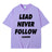 Rapper Chief Keef Lead Never Follow Leaders T Shirts Men Women Fashion Hip Hop Vintage T-shirt Cotton Casual Oversized T-shirts - Lootquake