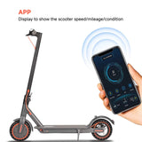 Trottinette électrique N7PRO 350 W pour adulte, 36 V, 10,4 Ah, compatible avec application, légère, longue portée, 30 km, entrepôt dans l'UE