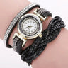 Long Strap Leather Watch Women Casual Rhinestone Dress Watch Ladies Bracelet Wristwatch Clock Relogios Feminino Reloj Mujer 2024 - Lootquake
