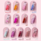 Private Label Clear Lipgloss Full Color Makeup Plumping Lip Oil Moisturizing Waterproof Lasting Lip Gloss Cosmetics Custom Bulk