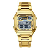 LIGE 2025 Men's watches Luxury LED Luminous Date Wristwatch Waterproof Sports Square  Casual Quartz Watches male reloj hommes - Lootquake