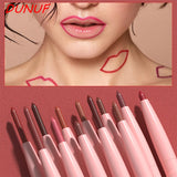12-Color Luxury Matte Lipliner - Waterproof, Moisturizing,Long-Lasting,Non-Stick,Perfect Versatile Shades for All Skin Types