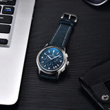 New PAGANI DESIGN 40MM Multifunctional Men's Quartz Watch Luxury Sapphire Glass AR Coated Chronograph Men's Watch - Lootquake