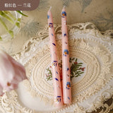 2 velas perfumadas de cera de soja con forma de flor, para aromaterapia, bodas, cumpleaños, fiestas y decoración del hogar.