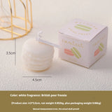 Velas de aromaterapia con diseño creativo de macarrones (2025), colección de fragancias para el hogar, adornos decorativos, regalos de Navidad y cumpleaños.