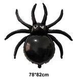 Halloween Theme Standing Balloon Pumpkin Haunted House Spider Cat Foil Balloon Happy Halloween Decor Supplies Kids Gifts