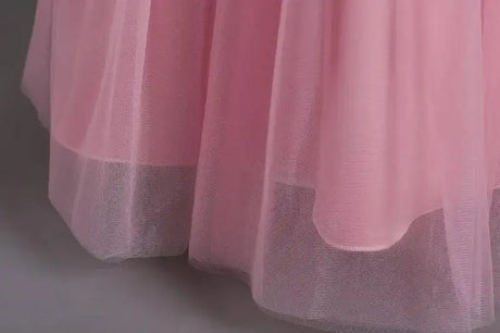 Teens Girls Bridesmaid Dresses For Wedding 5-14 Yrs Kids Sequin Birthday Party Long Dress Girls Evening Formal Pageant Vestidos - Lootquake